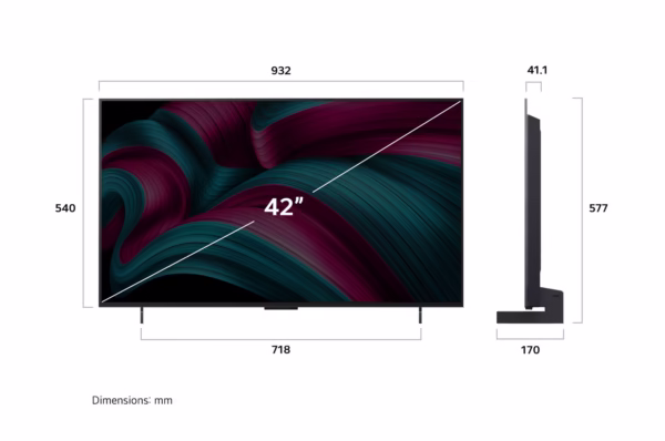 ทีวี 77" LG OLED evo AI C5 4K Smart TV 2025 รุ่น OLED77C5PSA - Image 5