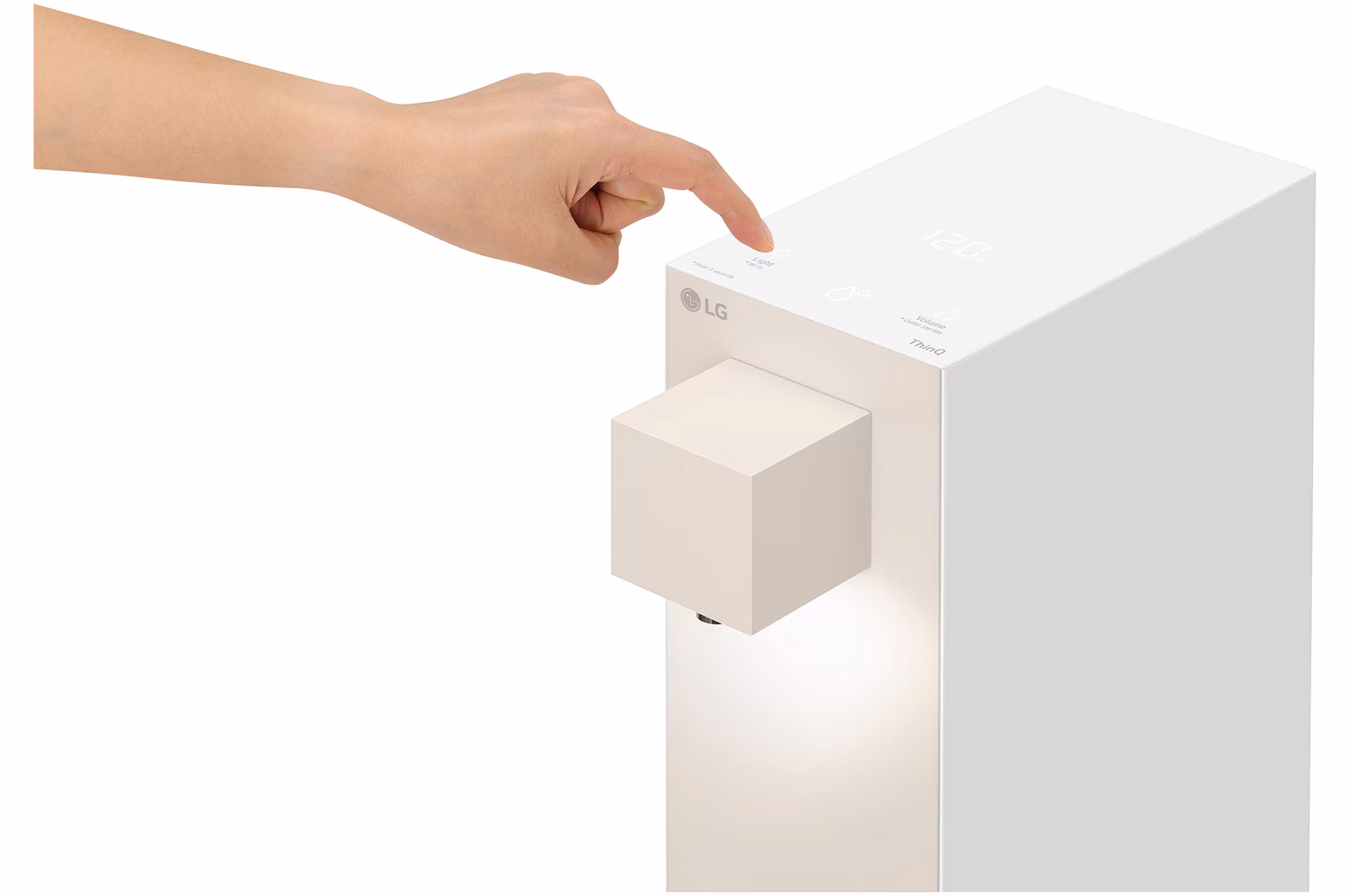 LG PuriCare Objet Collection รุ่น WD110MN — เครื่องกรองน้ำแบบโต๊ะ ขนาดกะทัดรัด ดีไซน์โมเดิร์น - Image 14
