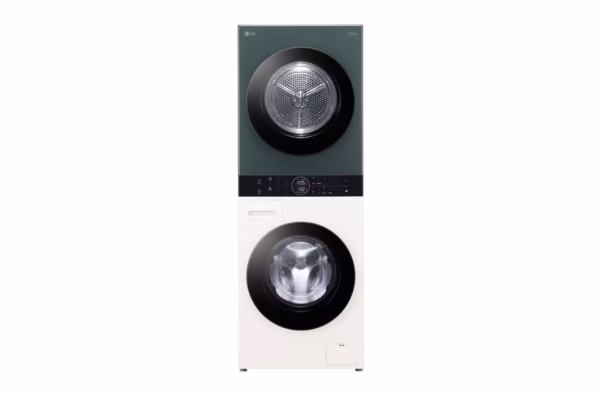 Wash Tower ซักผ้า 14 กก. และอบผ้า 10 กก. รุ่น WT1410NHEG ระบบ AI DD™ พร้อม Smart WI-FI control ควบคุมสั่งงานผ่านสมาร์ทโฟน