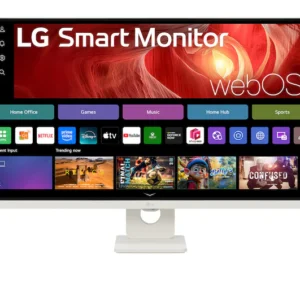 LG Smart Monitor รุ่น 32U731SA‑W.ATM ซึ่งเป็นจอ 31.5 นิ้ว ที่มาพร้อมระบบสมาร์ท webOS ในตัว — ดีไซน์เรียบหรู ฟังก์ชันครบสำหรับทั้งการทำงานและความบันเทิง