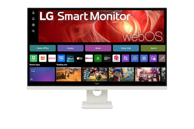 LG Smart Monitor รุ่น 32U731SA‑W.ATM ซึ่งเป็นจอ 31.5 นิ้ว ที่มาพร้อมระบบสมาร์ท webOS ในตัว — ดีไซน์เรียบหรู ฟังก์ชันครบสำหรับทั้งการทำงานและความบันเทิง