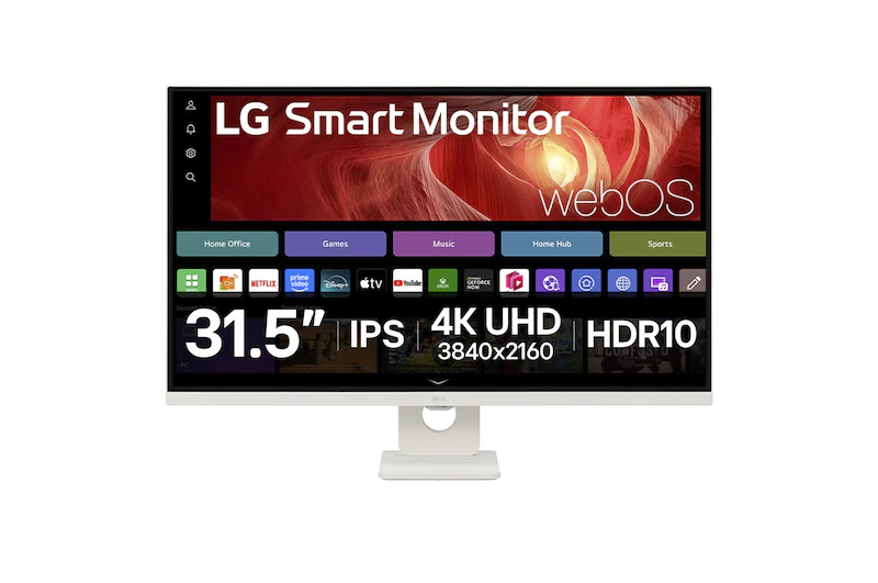 LG Smart Monitor รุ่น 32U731SA‑W.ATM ซึ่งเป็นจอ 31.5 นิ้ว ที่มาพร้อมระบบสมาร์ท webOS ในตัว — ดีไซน์เรียบหรู ฟังก์ชันครบสำหรับทั้งการทำงานและความบันเทิง - Image 10