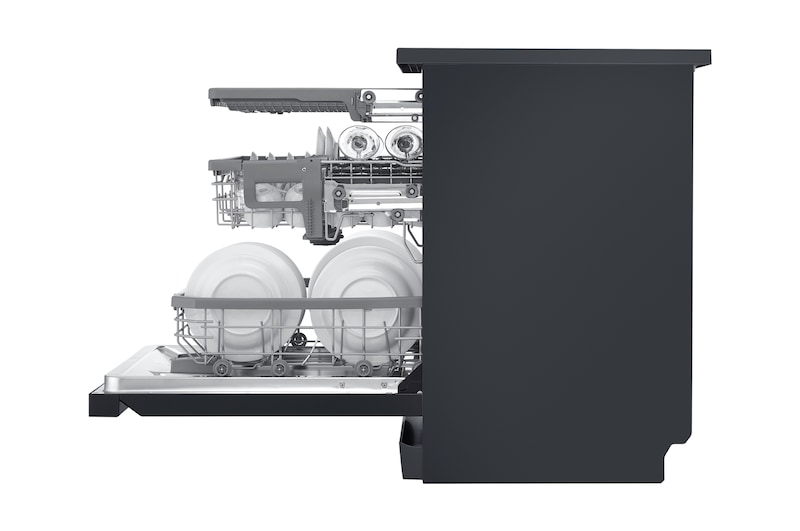 LG เครื่องล้างจาน DFC335HM สีดำ พร้อมฟีเจอร์ Wi‑Fi Control (ThinQ) - Image 5