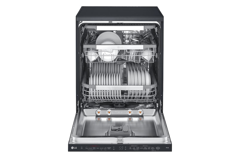 LG เครื่องล้างจาน DFC335HM สีดำ พร้อมฟีเจอร์ Wi‑Fi Control (ThinQ) - Image 10